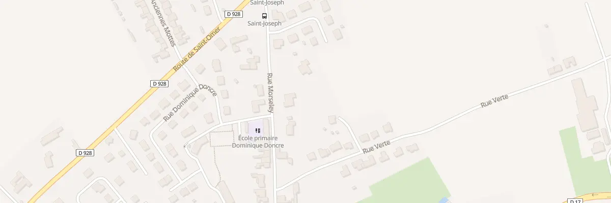 Plan du 30 Rue Morseley à Zegerscappel