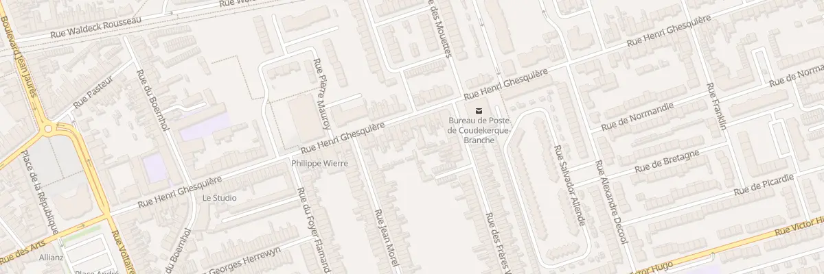 Plan du 84 Rue Henri Ghesquière à Coudekerque-Branche