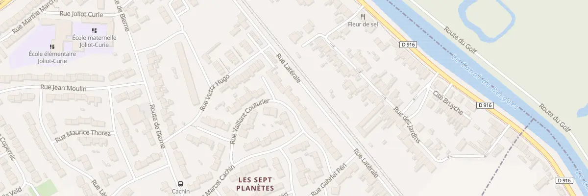 Plan du 11 Rue Jules Guesde à Cappelle-la-Grande