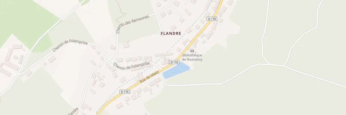 Plan du 32 Rue de Mello à Rousseloy