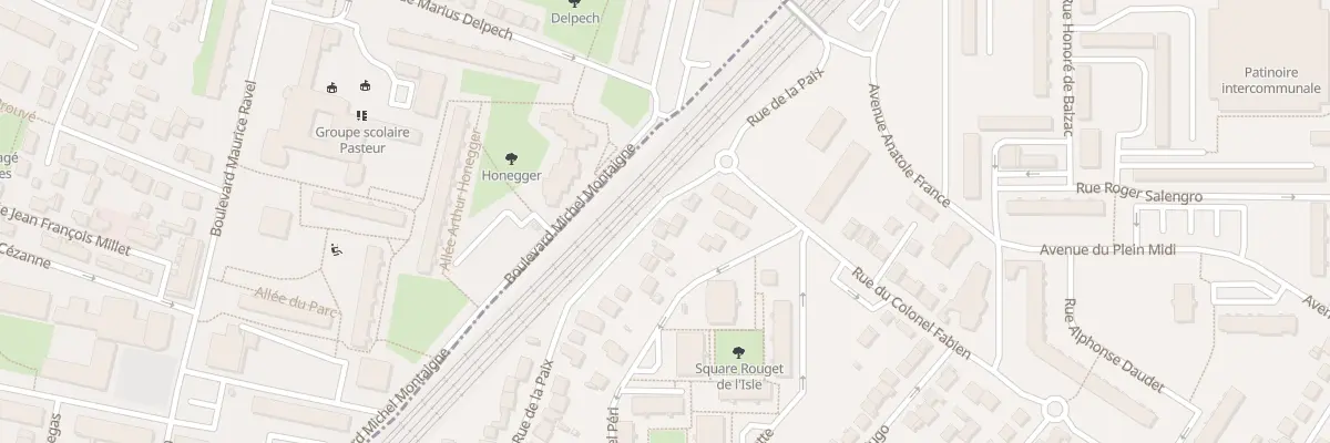 Plan du 3 Rue de la Paix à Garges-lès-Gonesse