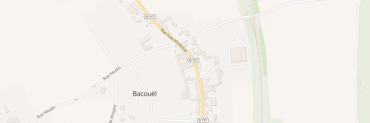 Plan du 16 Rue Yves Maréchal à Bacouël
