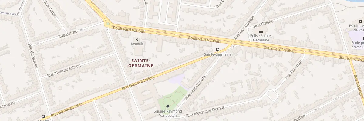 Plan du 171 Rue Gustave Delory à Coudekerque-Branche