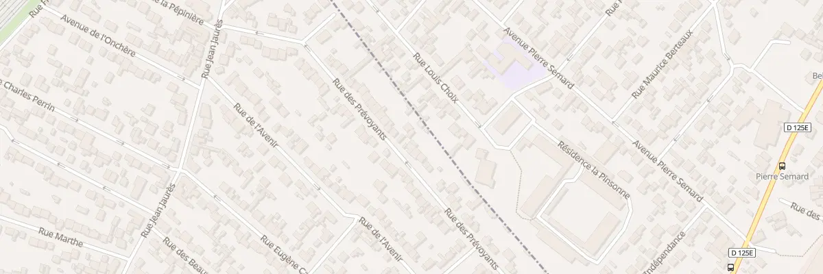 Plan du 70 Rue des Prévoyants à Stains