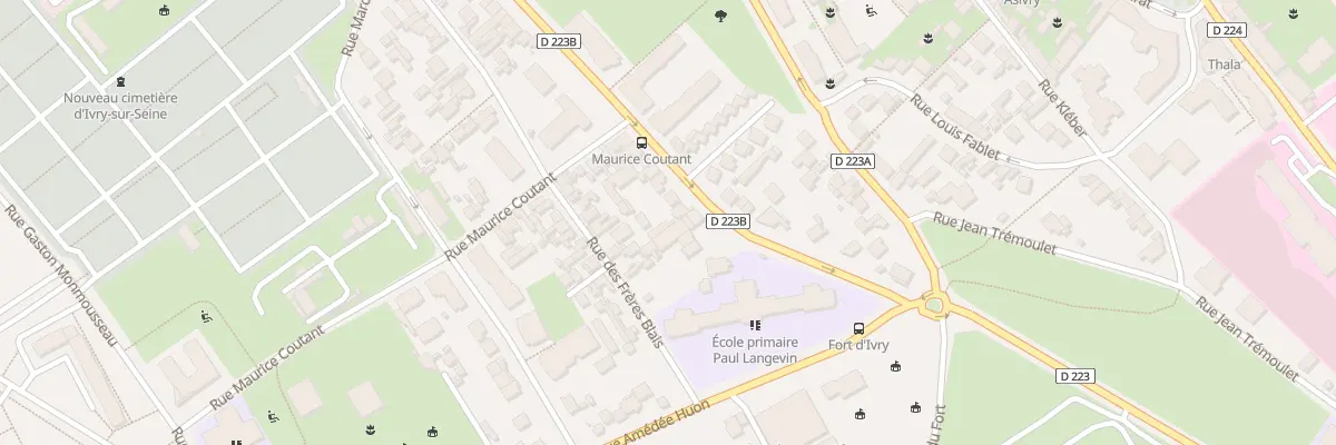 Plan du 210 Rue Marcel Hartmann à Ivry-sur-Seine