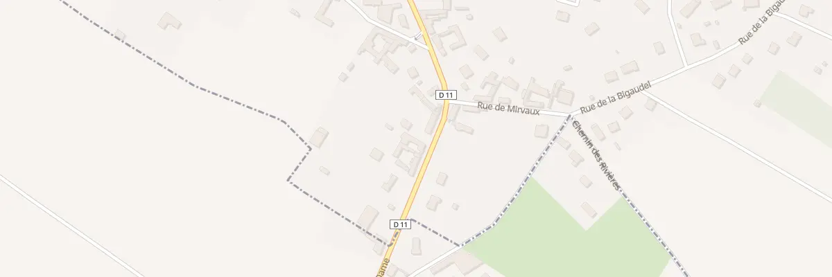 Plan du 25 Rue Notre-dame à Rubempré