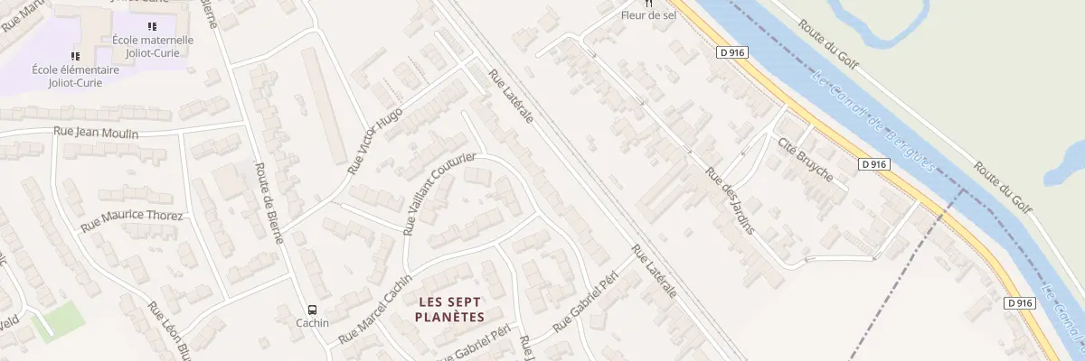 Plan du 17 Rue Jules Guesde à Cappelle-la-Grande