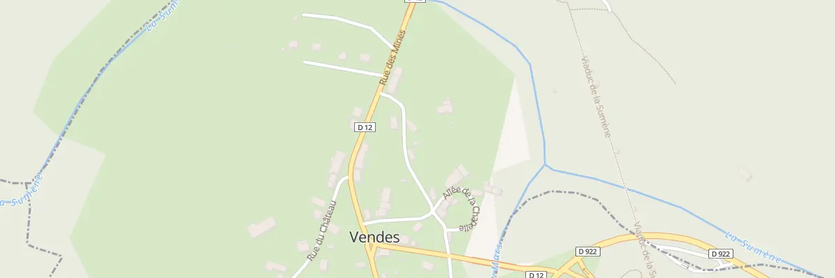 Plan du 5094 Vendes à Bassignac
