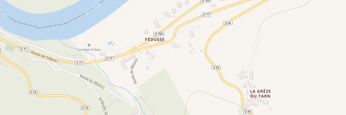 Plan du 148 Rte de Villeneuve sur Tarn à Ambialet