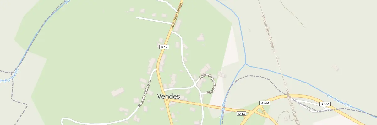 Plan du 5095 Vendes à Bassignac