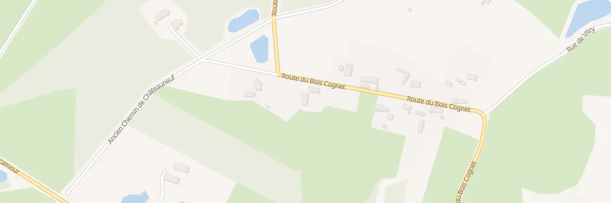 Plan du 47 Rte du Bois-cognet à Châtenoy
