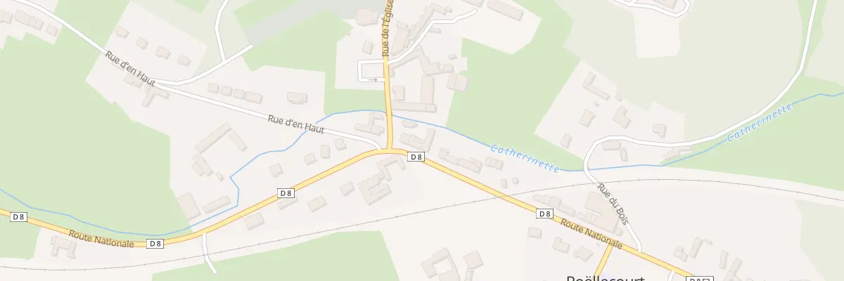 Plan du 61 Rue Nationale à Roëllecourt