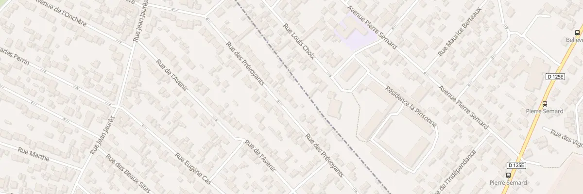 Plan du 64 Rue des Prévoyants à Stains