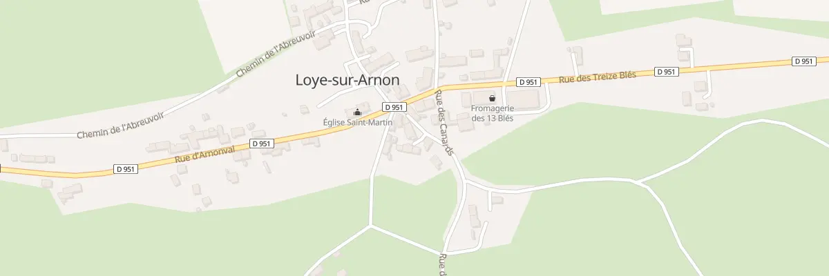 Plan du 4 Imp des Pelerins à Loye-sur-Arnon