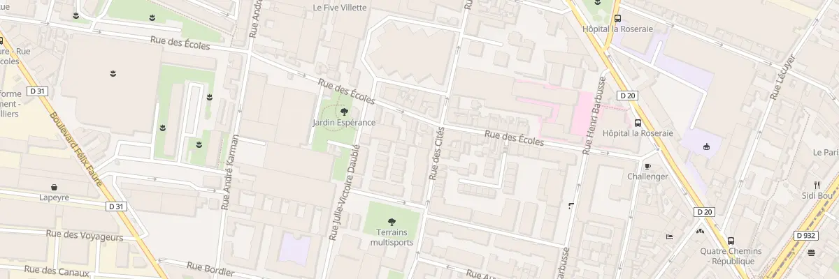 Plan du 53 Rue Jacques Salvator à Aubervilliers