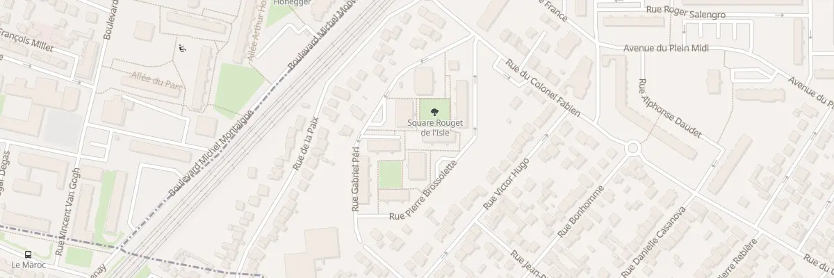 Plan du 5 Rue Pierre Brossolette à Garges-lès-Gonesse