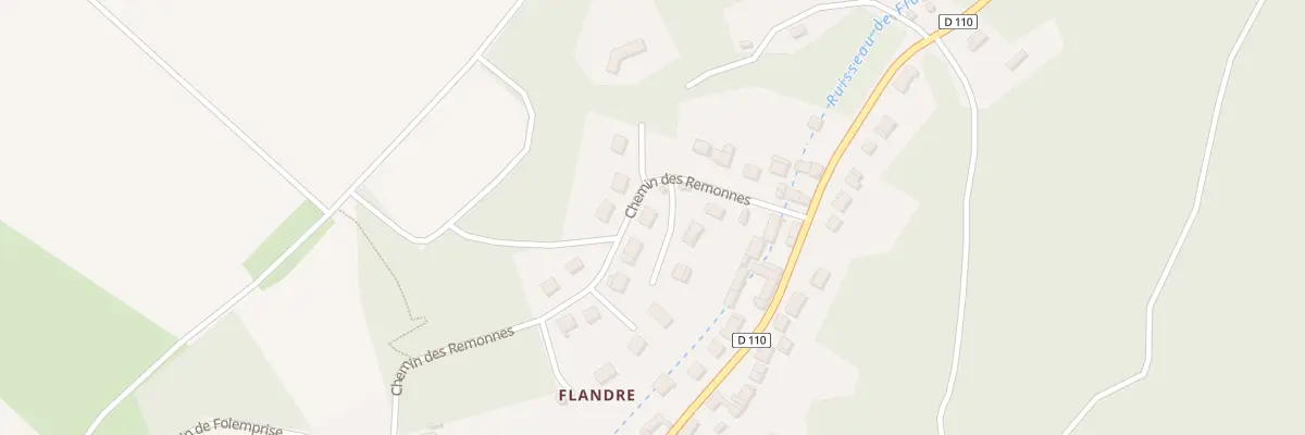 Plan du 9 Che des Remonnes à Rousseloy