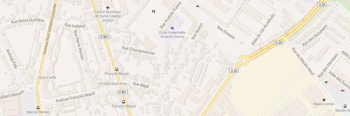 Plan du 20 Rue Nexon à Stains