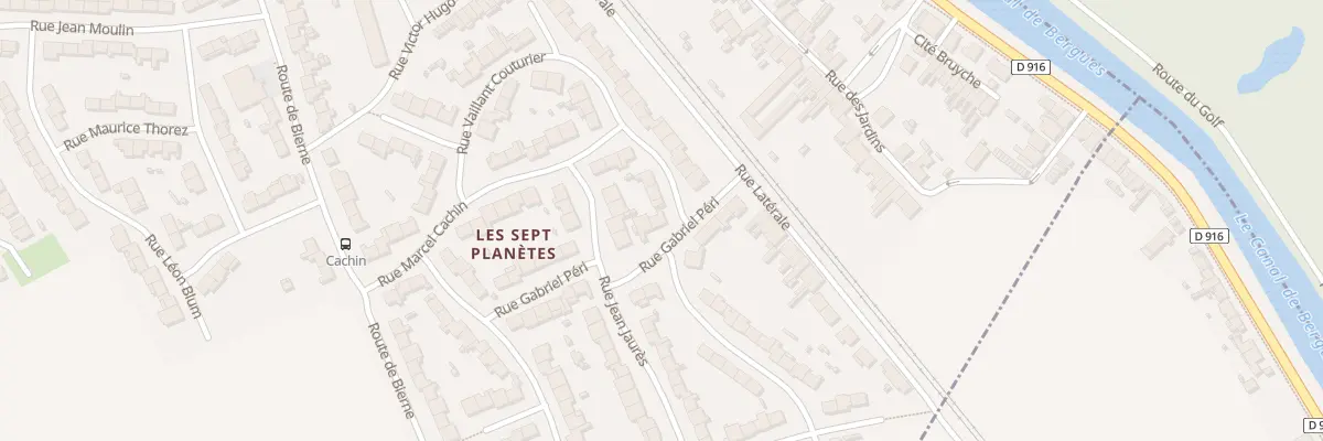 Plan du 15 Rue Gabriel Péri à Cappelle-la-Grande