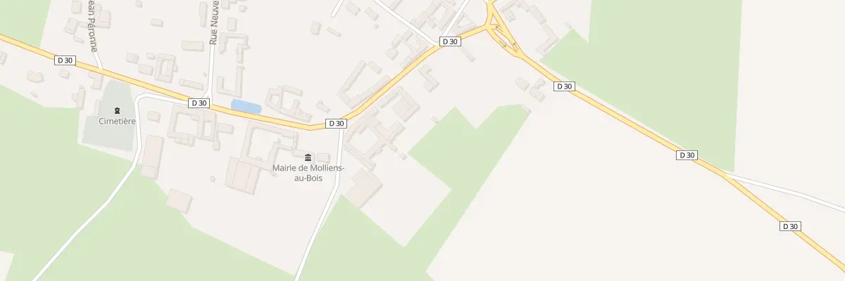 Plan du 12 Rue Ch Fond de Rue à Molliens-au-Bois