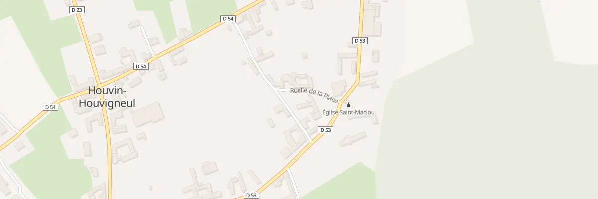 Plan du 3 Rue de l’Eglise à Houvin-Houvigneul