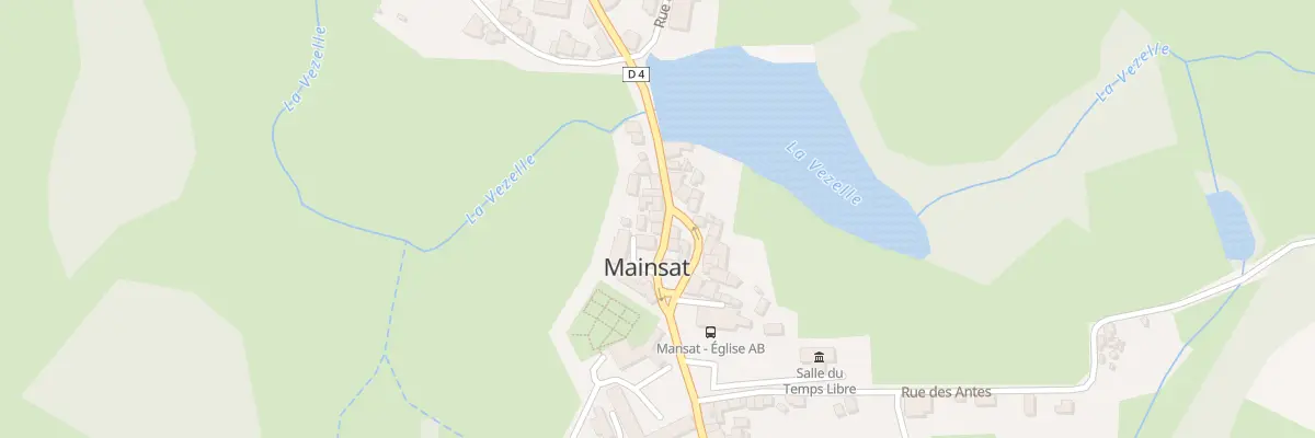 Plan du 12 Rue Grande à Mainsat