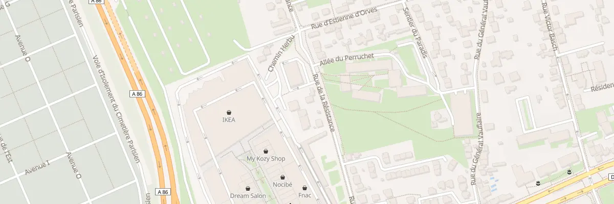 Plan du 49 Rue de la Résistance à Thiais