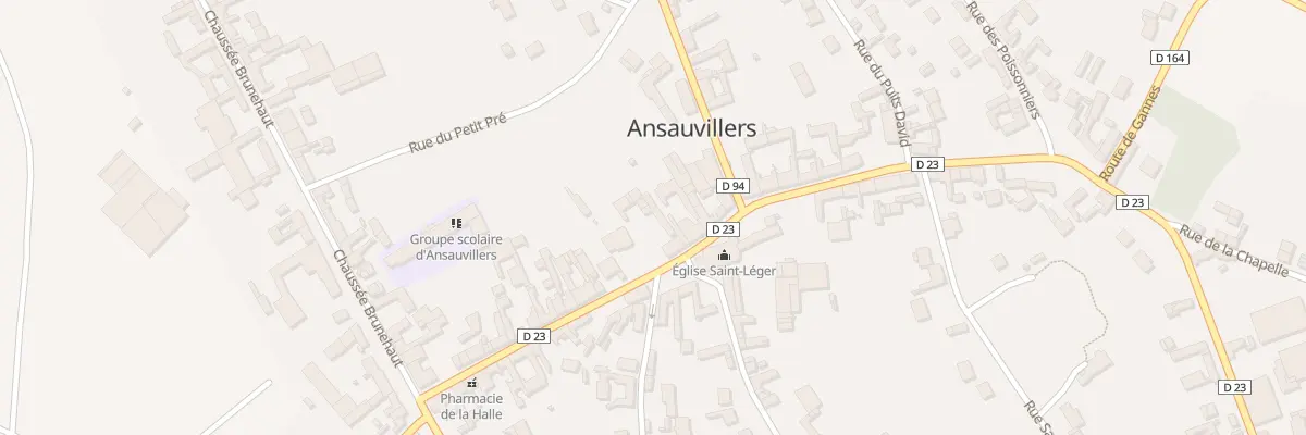 Plan du 3 Pl de la Mairie à Ansauvillers
