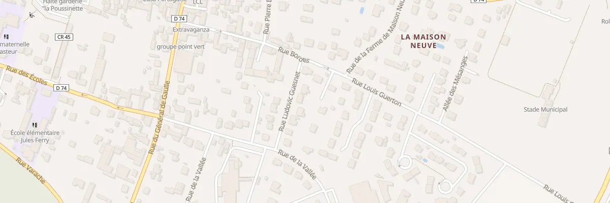 Plan du 5 Rue Ludovic Guesnet à Ballancourt-sur-Essonne