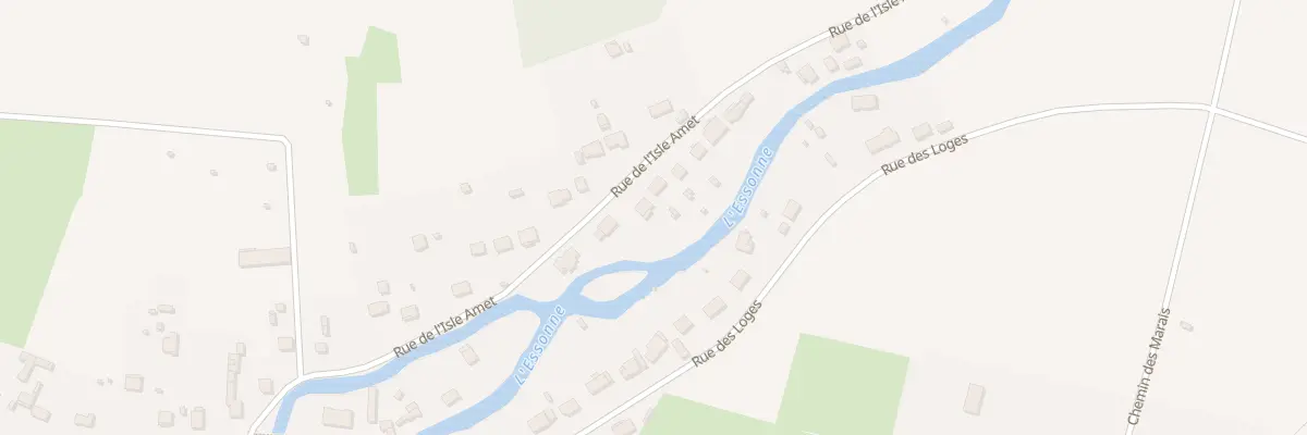 Plan du 4 Rue de l’Isle Amet à Maisse