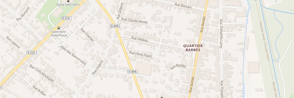 Plan du 27 Rue Védeau à Bourges