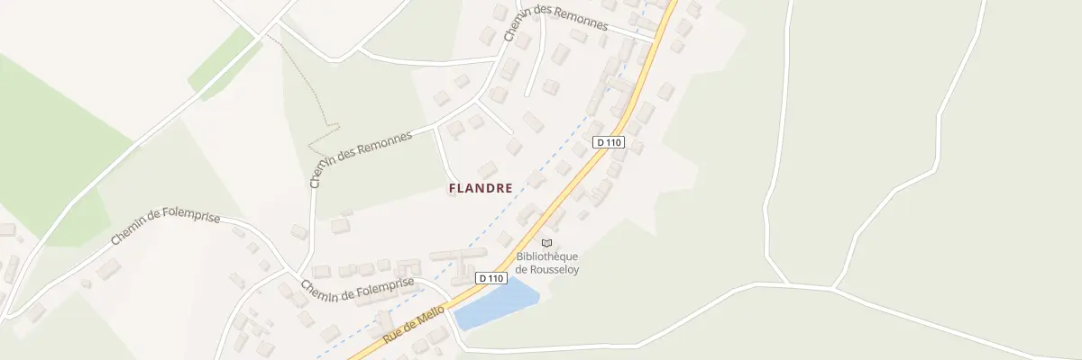 Plan du 24 Rue de Mello à Rousseloy