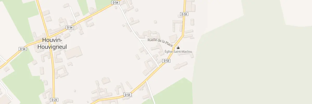 Plan du 5 Rue de l’Eglise à Houvin-Houvigneul
