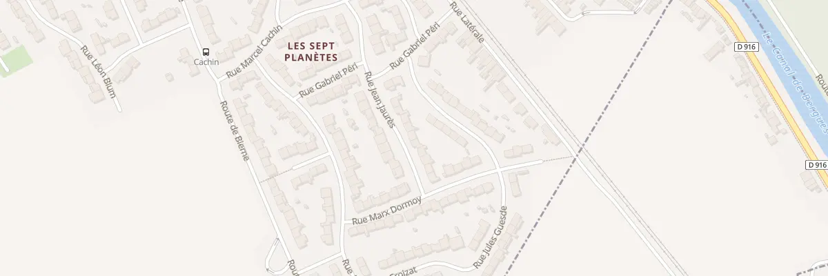 Plan du 17 Rue Jean Jaures à Cappelle-la-Grande