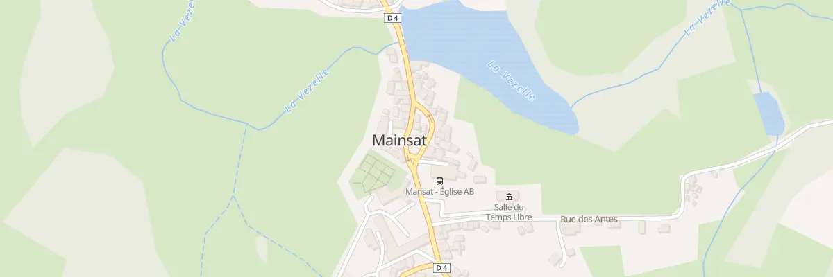 Plan du 15 Rue Grande à Mainsat