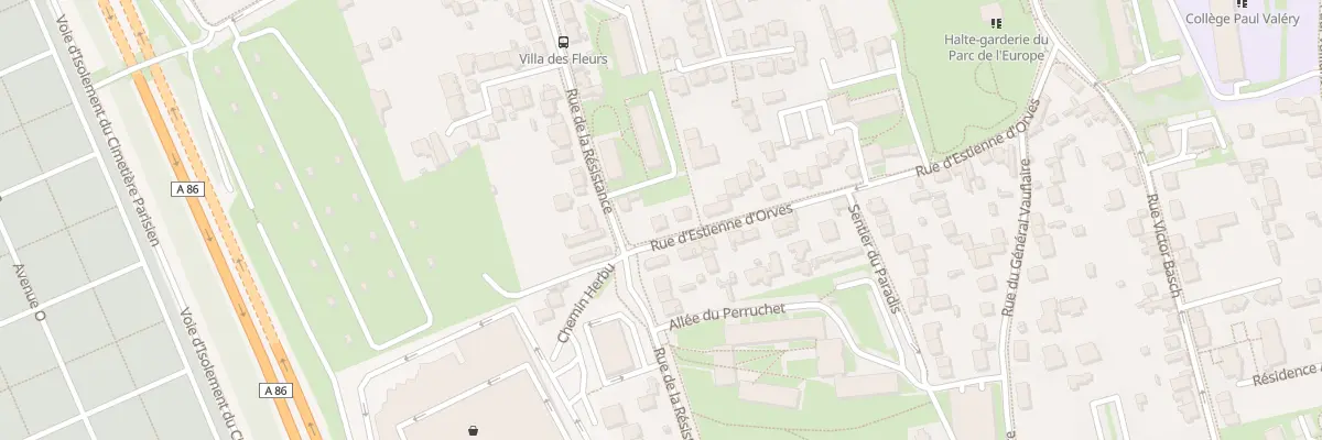 Plan du 46 Rue Estienne d’Orves à Thiais