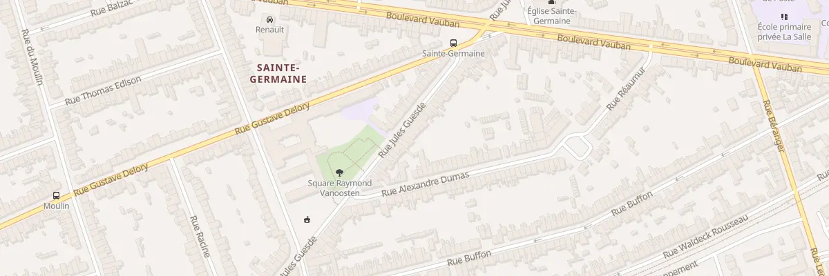 Plan du 166 Rue Jules Guesde à Coudekerque-Branche