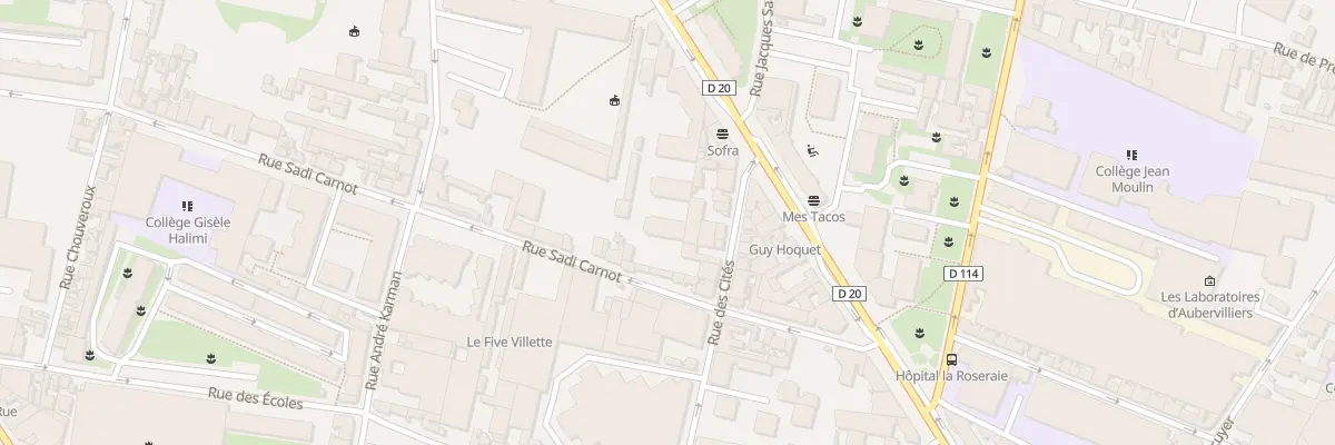 Plan du 81 Rue Jacques Salvator à Aubervilliers