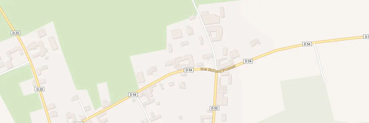 Plan du 22 Rue Richard Pruvost à Houvin-Houvigneul