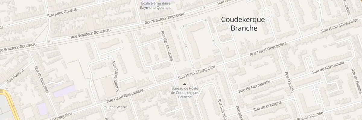 Plan du 1 Rue des Mouettes à Coudekerque-Branche