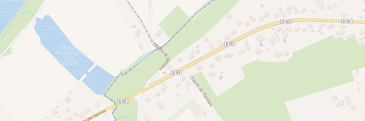 Plan du 52 Rte des Racines à Bourges