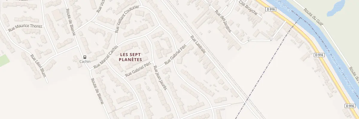 Plan du 35 Rue Jules Guesde à Cappelle-la-Grande