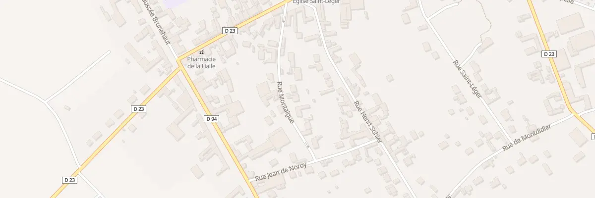 Plan du 9 Rue Montaigue à Ansauvillers