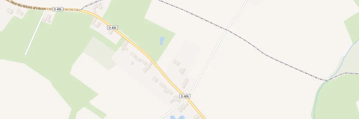 Plan du 910 Rue du Mont d’Hiver à Blaringhem