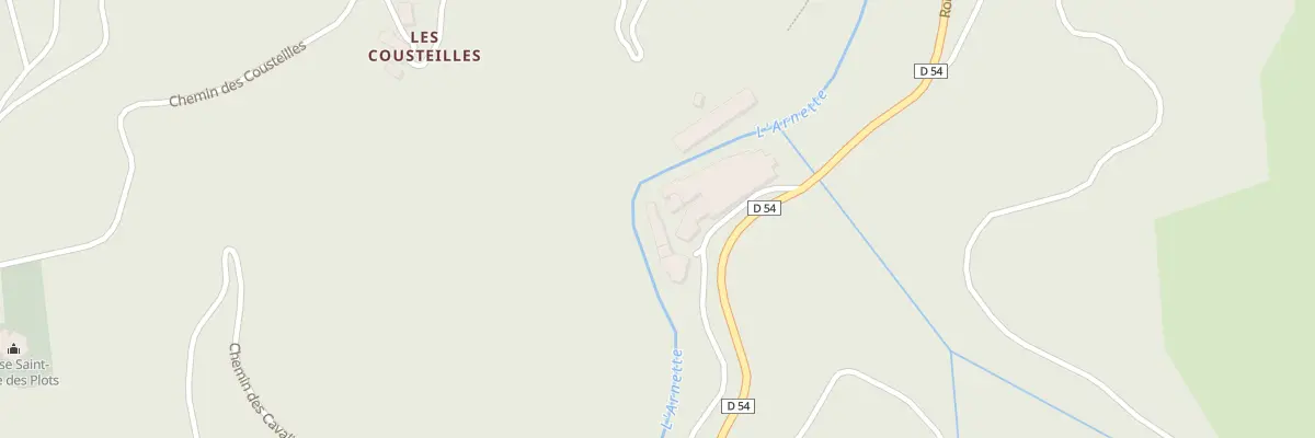 Plan du 4480 Rte des Usines à Mazamet