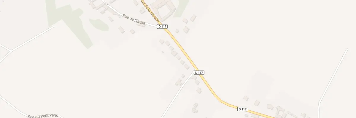 Plan du 20B Rue de la Hérelle à Chepoix