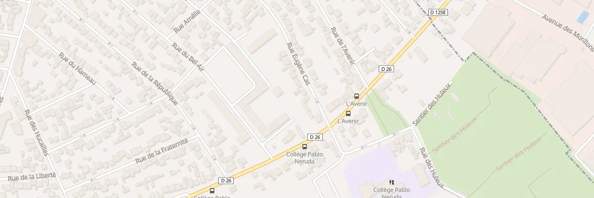 Plan du 7 Rue Eugène Cas à Stains