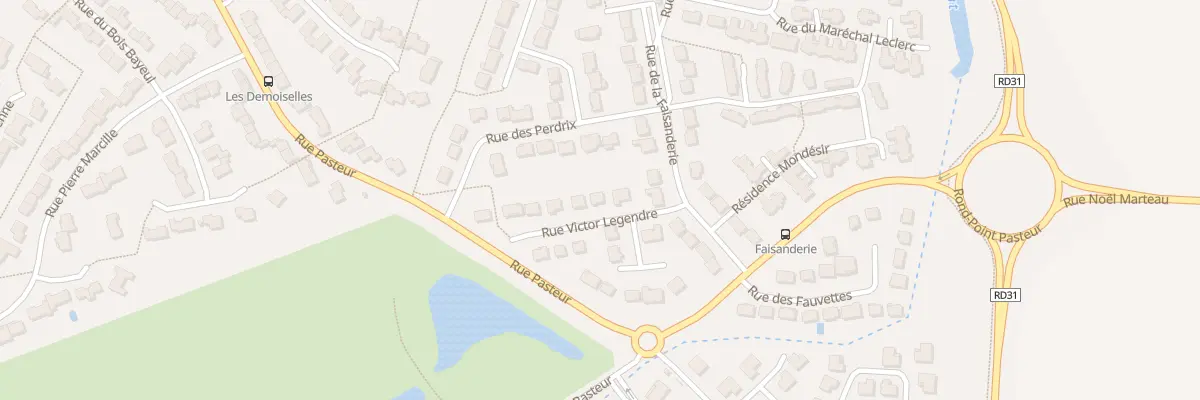 Plan du 4 Rue Victor Legendre à Bondoufle