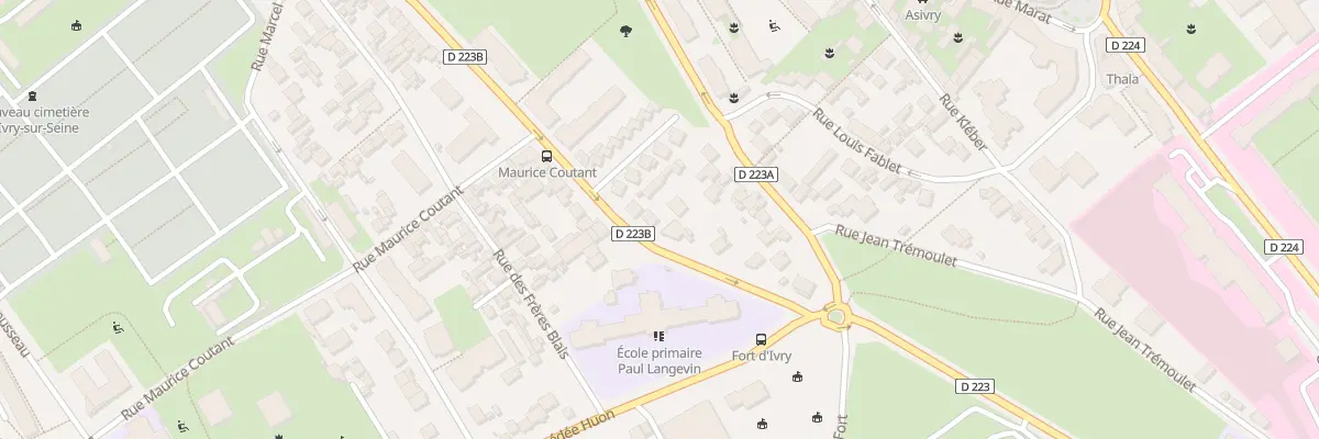 Plan du 185 Rue Marcel Hartmann à Ivry-sur-Seine