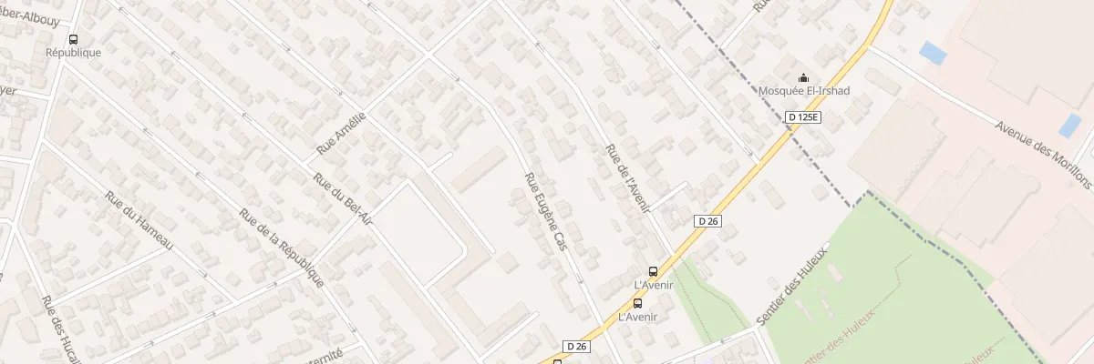 Plan du 26 Rue Eugène Cas à Stains